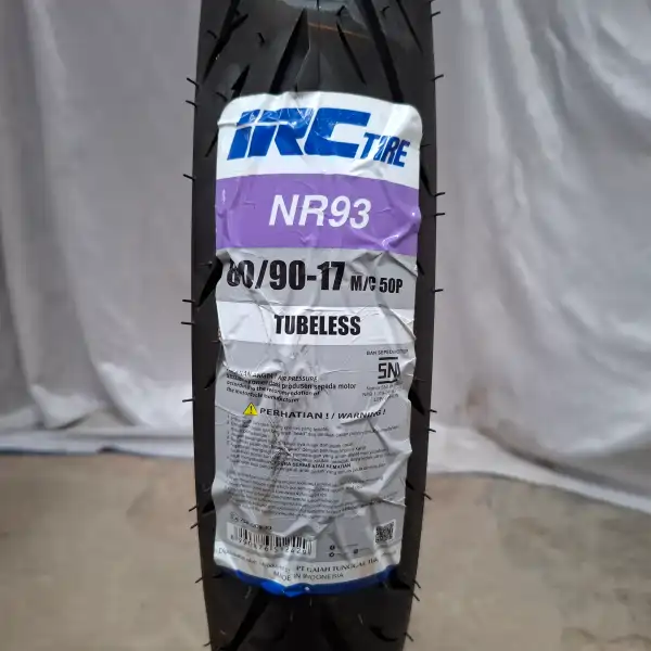 IRC NR93 Ban Tubeless 80/90-17
