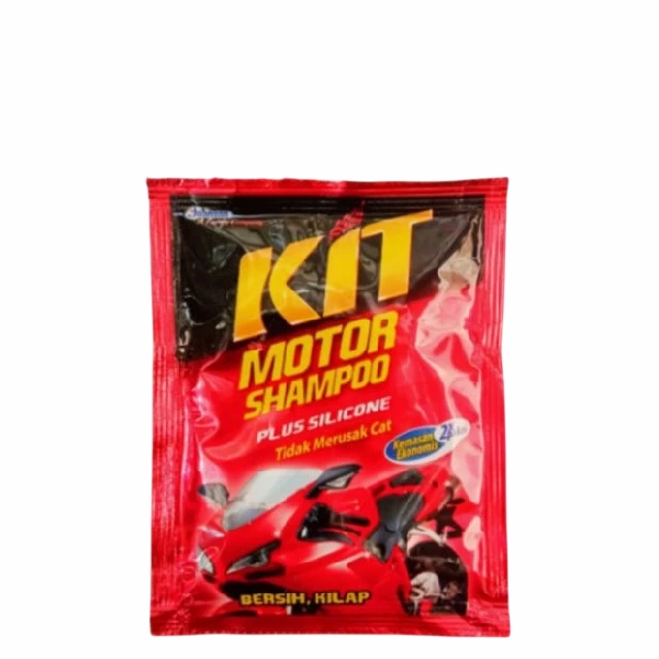 KIT Shampoo Cuci Motor Sachet Merah 30ml