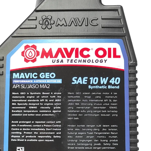 MAVIC GEO 10W40 Oli 1L