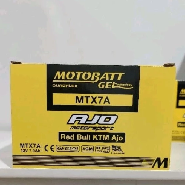 Motobatt Aki MTX7A YTX7ABS 7Ah (151*88*95mm)