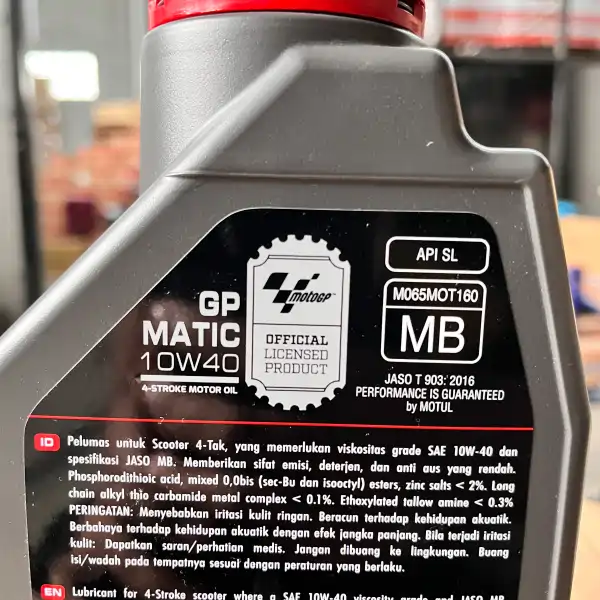 MOTUL GP Matic 10W40 Oli 1L
