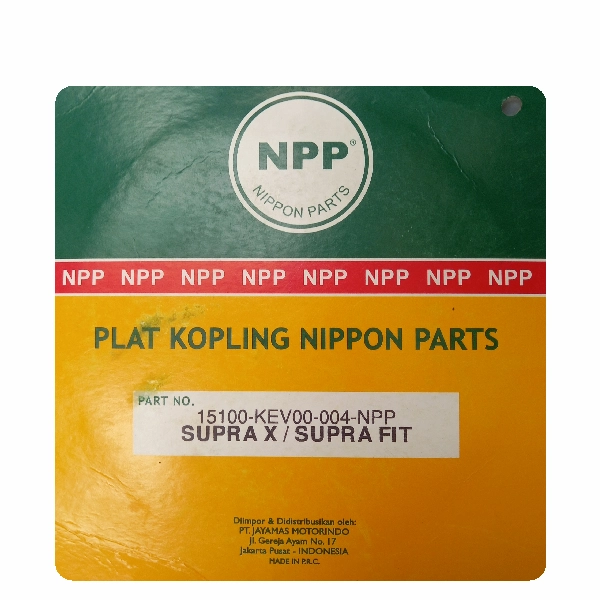 NPP Clutch Supra X Supra Fit (4pcs)