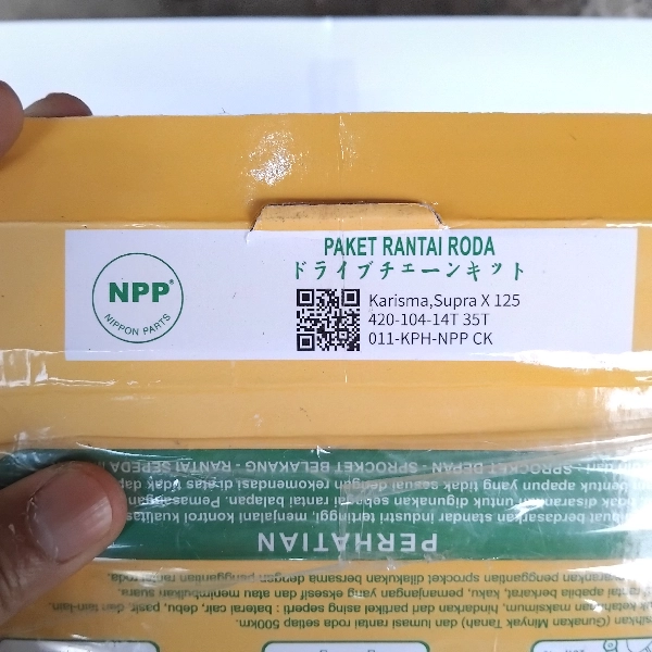 NPP Gear Set Karisma Supra-X 125