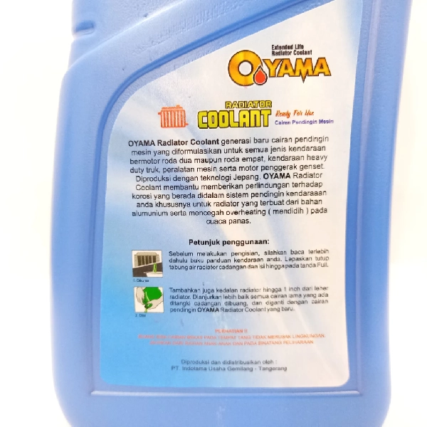 OYAMA Air Radiator Coolant 1L (Hijau)