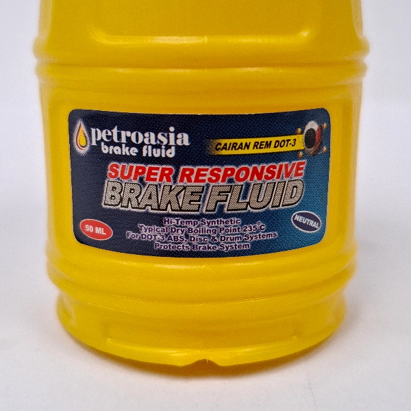 PETROASIA Minyak Rem DOT-3 Bening 50ml