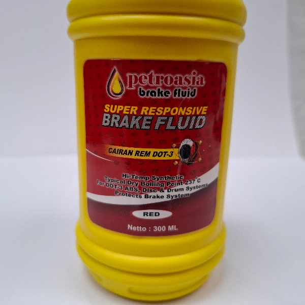 PETROASIA Minyak Rem DOT-3 Merah 300ml