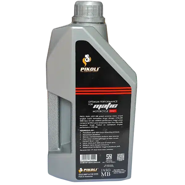 PIKOLI Matic 10W30 Oli Mesin Synthetic Technology 0.8L