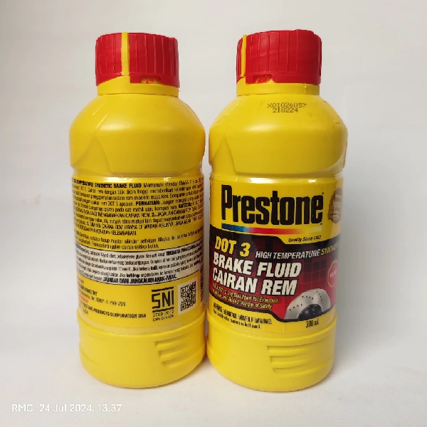 PRESTONE Minyak Rem DOT-3 Merah 300ml