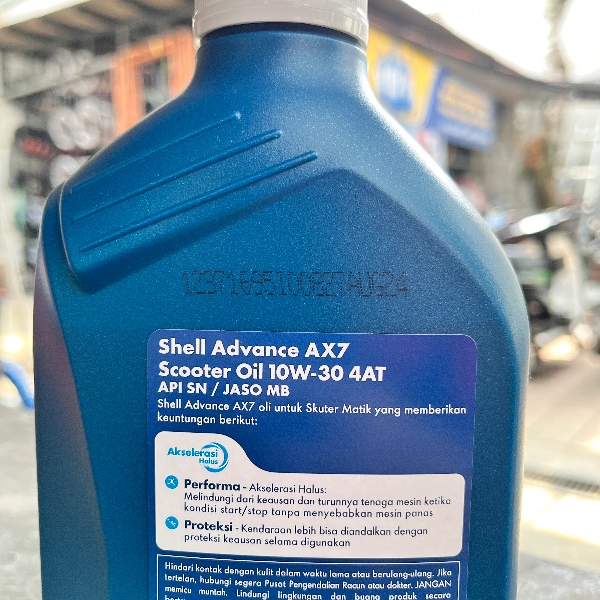 SHELL AX7 Oli Matic 10W30 0.65L