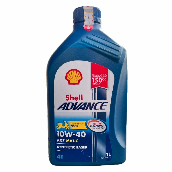 SHELL AX7 Oli Matic 10W40 1L