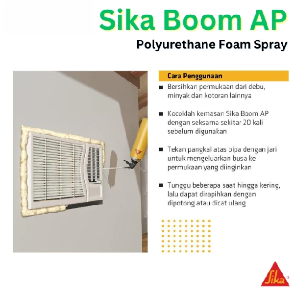 SIKA Boom AP Expanding Foam Cairan Busa Pengisi Celah 750ml