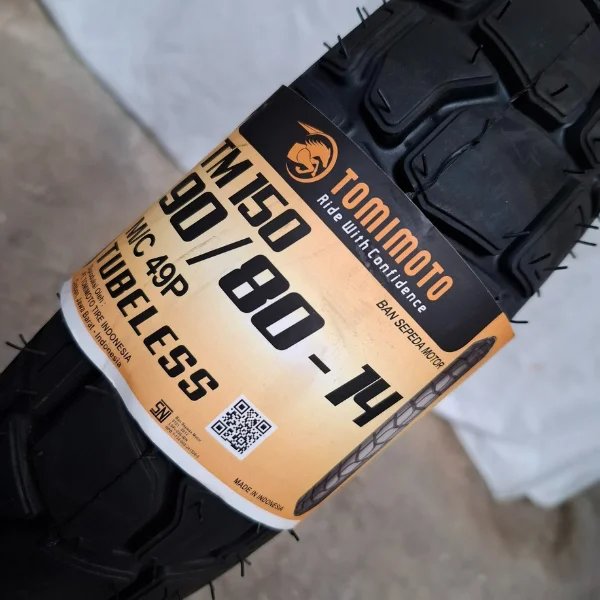 TOMIMOTO Ban Tubeless 90/80-14 TM150