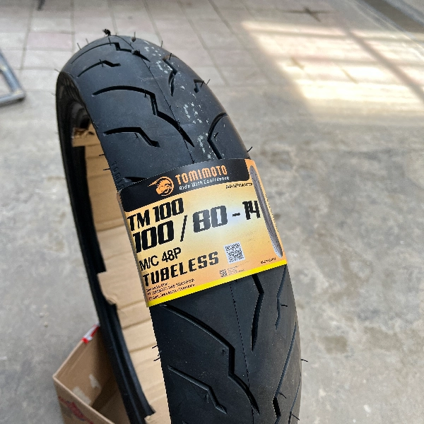 TOMIMOTO Ban Tubeless 100/80-14 TM100