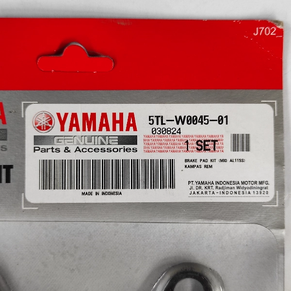 YGP Disc Pad Mio Lama 5TL
