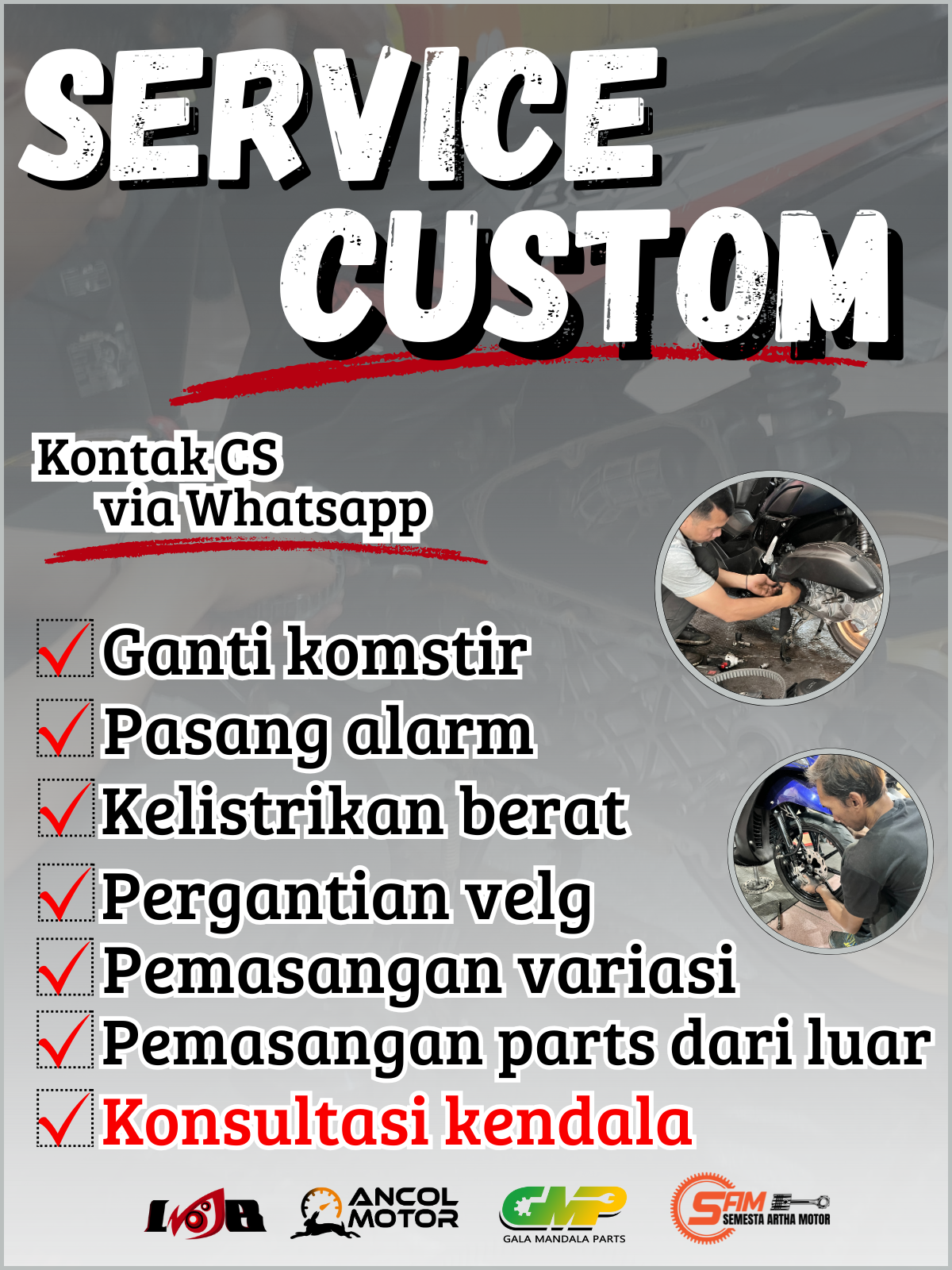 Servis CUSTOM