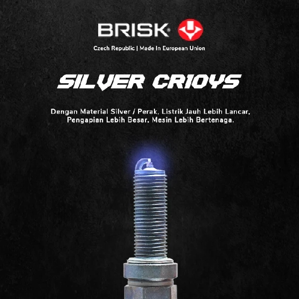 BRISK Busi CR10YS Silver Racing - Image 2