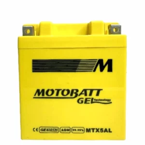 Motobatt Aki MTX5AL GM5Z-3B 6Ah (120*59*131mm)