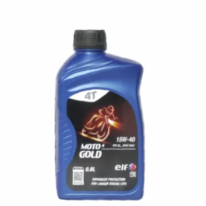ELF MOTO 4 Gold 15W40 Oli Bebek 0.8L