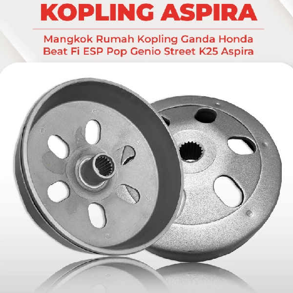 ASPIRA Rumah Mangkok Kampas Ganda Beat-Fi K25 - Image 2