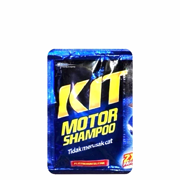 KIT Shampoo Cuci Motor Sachet Biru 15ml isi 5pcs