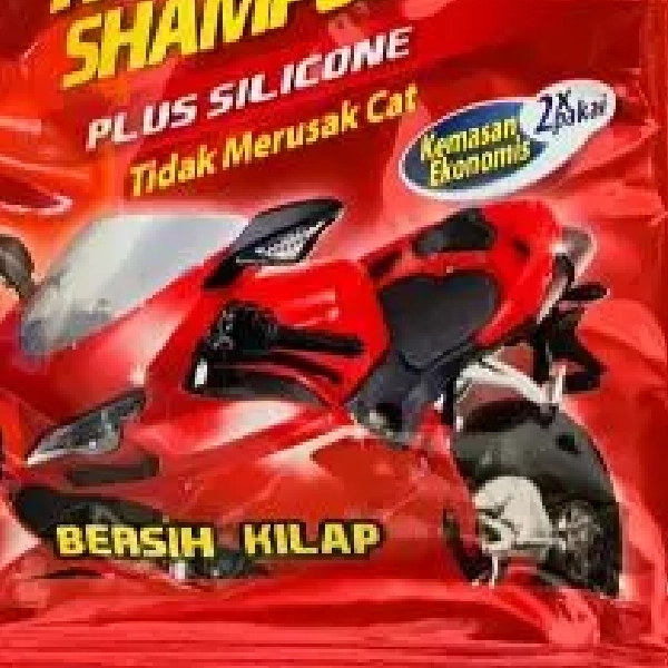 KIT Shampoo Cuci Motor Sachet Merah 30ml - Image 4