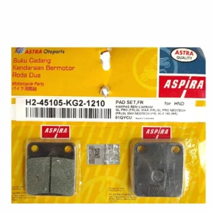 ASPIRA Disc Pad GL Pro Neotech KLX (Kotak) KG2
