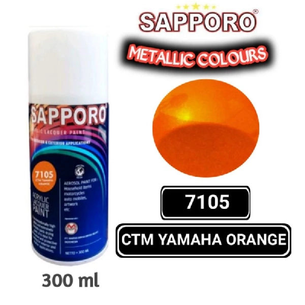 SAPPORO CTM Yamaha Orange 7105 300ml - Image 2