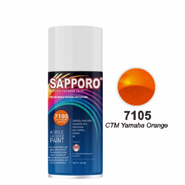 SAPPORO CTM Yamaha Orange 7105 300ml