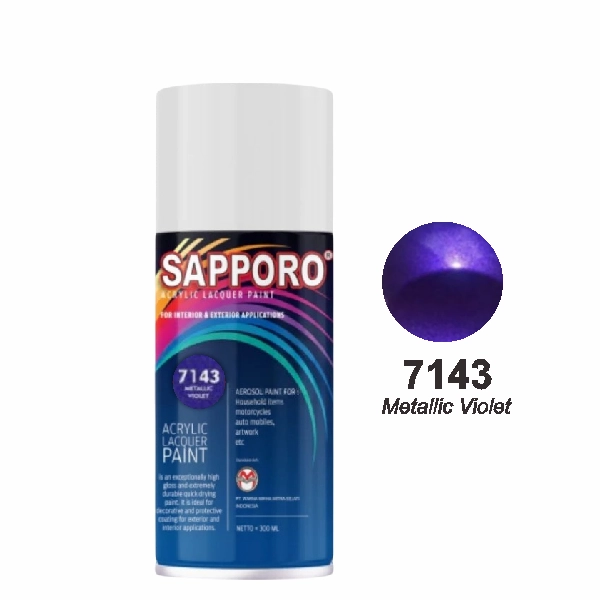 SAPPORO Mettalic Violet 7143 300ml