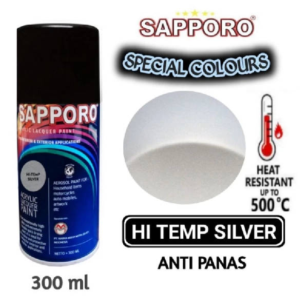 SAPPORO Silver Hi-Temp 300ml - Image 2