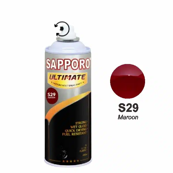 SAPPORO Ultimate Maroon S29 400ml