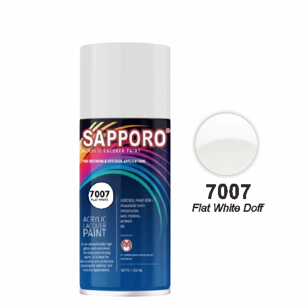 SAPPORO White Flat Doff 7007 300ml