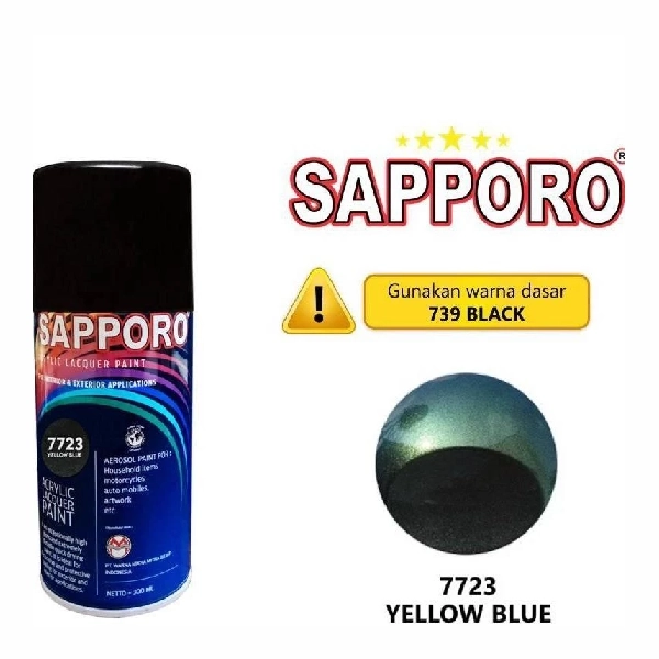 SAPPORO Yellow Blue 7723 300ml - Image 3